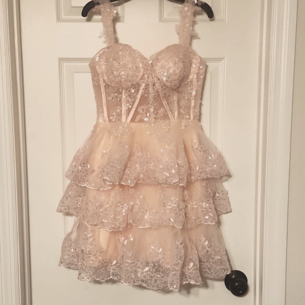 Pink dress